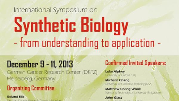 Poster Symposium of Synthetic Biology 2013