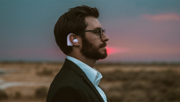 Person with ear